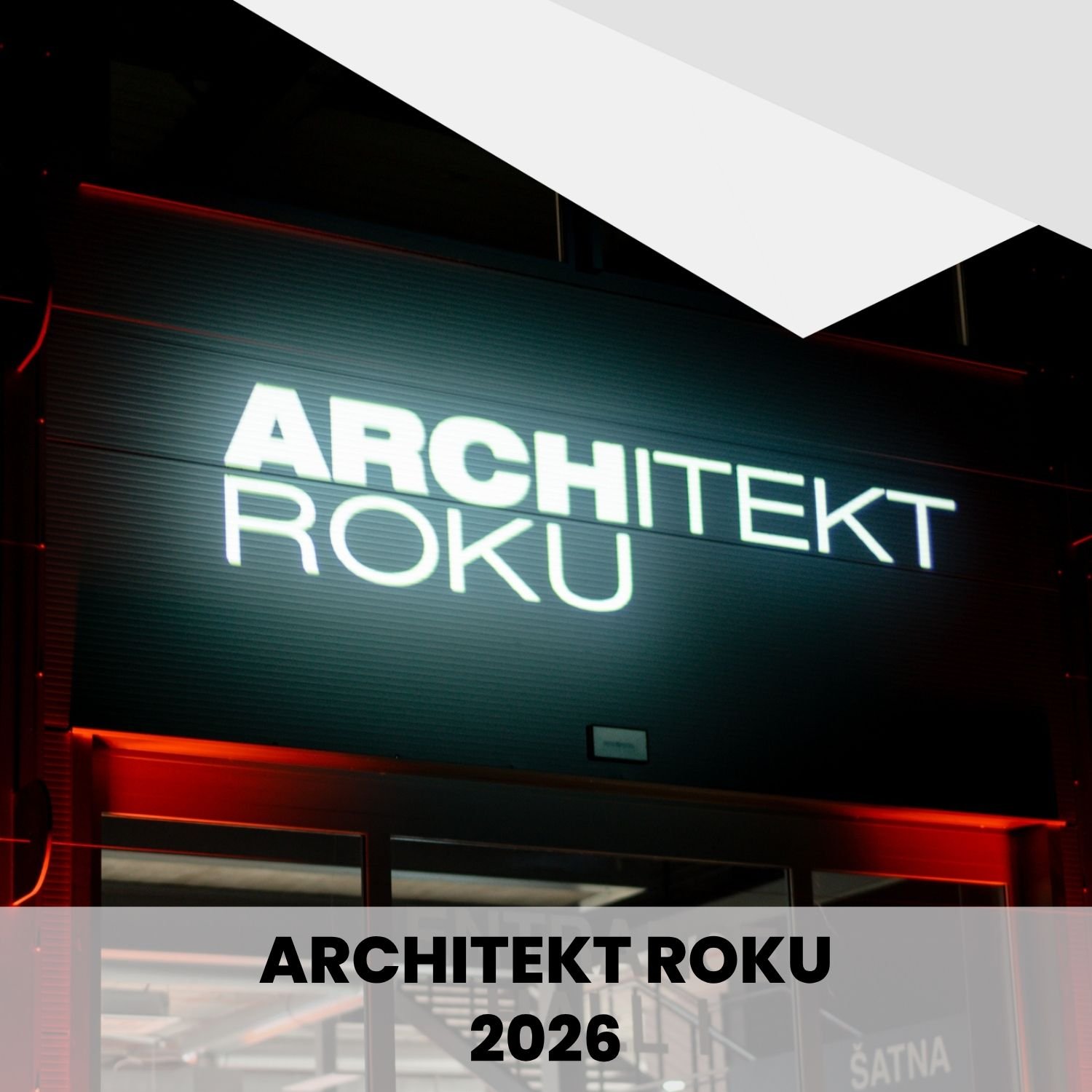 Architekt roku 2026
